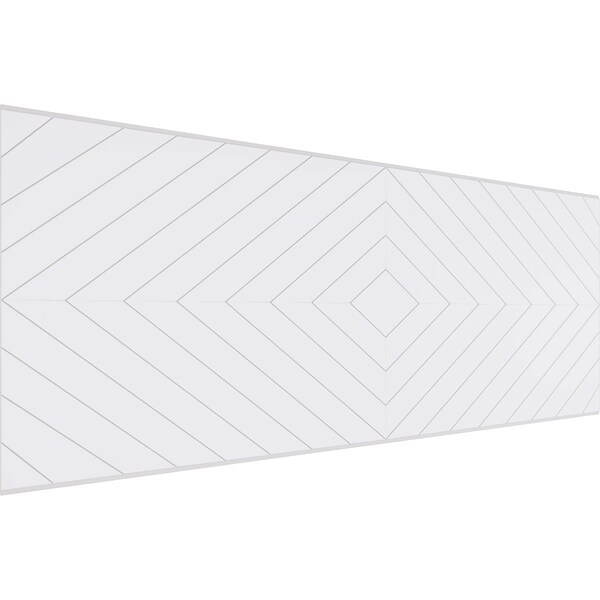 Ekena Millwork Set of Four Panels for 94 1/2"W x 36 1/4"H Nuevo Fretwork Wainscot Wall Paneling WPKP18X01X47NUV - main
